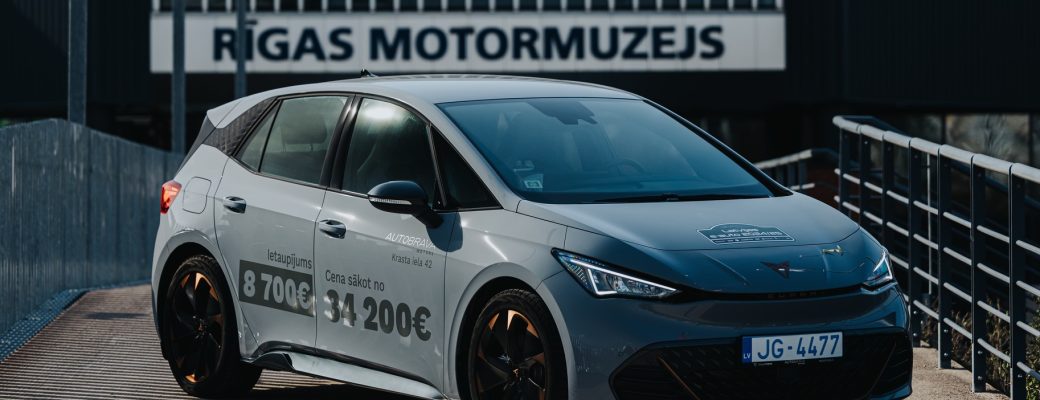 CUPRA Born pārstāvēs zīmolu “Latvijas e-AUTO 2024/25” konkursā!