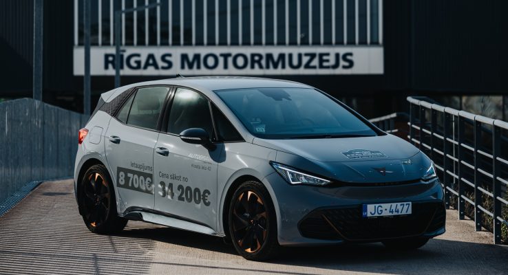 CUPRA Born pārstāvēs zīmolu “Latvijas e-AUTO 2024/25” konkursā!